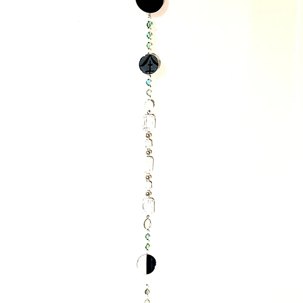 SUNCATCHER Green, One-of-a-Kind Handcrafted Opal Hanging Décor Tree Jewelry